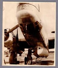 VICKERS WARWICK ASR RAF AIRBORNE LIFEBOAT PARACHUTE ORIGINAL WW2 PRESS PHOTO 2 picture