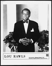 Lou Rawls Vocalist Original 1990s Manhattan Records Promo Photo picture