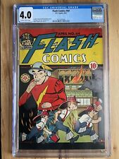 FLASH COMICS #64 1945 CGC 4.0 slightly brittle Scarce Golden-Age DC Comic picture