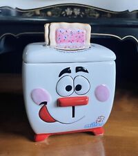 💖RARE Vintage Kellogg's Pop Tarts Milton the Toaster Cookie Jar Canister Y2K picture