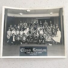 Vintage Photograph 1972, Class Reunion CHS Class of 1947, Coldwater MI? picture