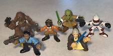 Lot Of 6 Hasbro Star Wars Galactic Heroes miniatures 2.5” Made In ‘06, ‘07, ‘09. picture