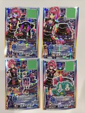 Set 4 Aikatsu Dcd/Spice Chord/ Of The Stars 5Th R Girly Beat S5-28-31 picture