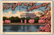 Washington, DC - The Lincoln Memorial - Vintage Postcard - Posted 1955 picture