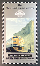 THe Rio Grande Zephyr RZ Denver VHS tape railroad train Sunday River Productions picture