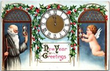 Postcard - Holiday Art Print - New Year Greetings picture