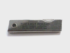 Vintage Advertising Pocket Knife Nail File Multi Tool. The Last Round. Dover, MN picture