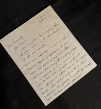 Vintage Handwritten Letter 1947 Philadelphia PA Robinson St Correspondence picture