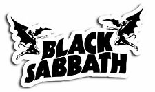 Black Sabbath Text Logo Sticker / Vinyl Decal  | 10 Sizes picture