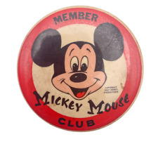 Mickey Mouse Club Member Pin 1960's -70's 3 1/2