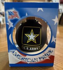 New in Box US Army Bulb Ornament 3 1/4