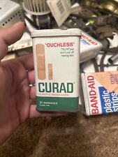 Vintage Curad Plastic Bandages Collectible Metal Tin picture