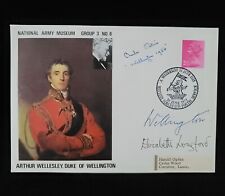 Arthur Wellesley Duke of Wellington Signed Royal Document Envelope FDC Royalty  picture
