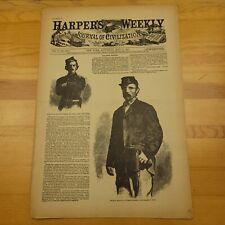 Reissue Of Harpers Weekly Civil War Era Newspaper Journal of Civilization No 228 picture