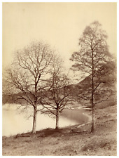 England, Grasmere Lake, Vintage Albumen Print Alb Print picture