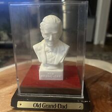 Vintage Old Grand Dad Whiskey Bust In Display Case 5.5” Rare  picture