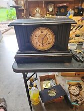 antique sessions mantle clock working picture
