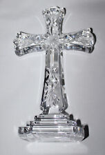Gorgeous Waterford Crystal Standing Cross 8
