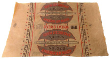 Vintage Wrapper Nolde's American Main Wheat Bread Richmond VA picture