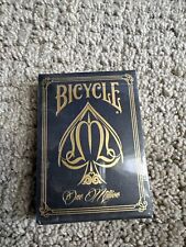 Bicycle ONE MILLION elegant Playing Card deck NEW/SEALED Limited Edition picture