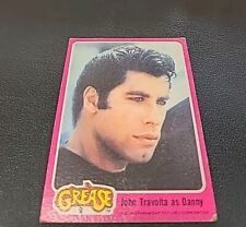 1978 TOPPS GREASE #9 JOHN TRAVOLTA As Danny picture