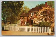 Washington's Headquarters Valley Forge, Pa Postcard 2999 picture