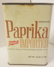 Vintage French's Ground Paprika Tin B251 picture