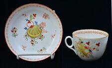 Antique English Georgian Newhall Tea Cup & Saucer circa 1810 picture
