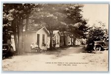 c1930's Cabins In The Pines Underwood Motor Camp Portland ME RPPC Photo Postcard picture