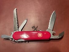 Wenger Swiss Army Knife Backpacker II Locking Serrated Blade- New With Box- NOS picture