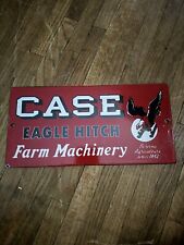 Case Eagle Hitch Farm Machinery Metal Sign picture