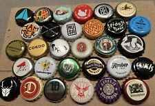 30 different - all FOREIGN - BEER bottle caps picture