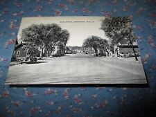 (1032) Old Postcard 1943 Reedsburg Wis  Main Street Reedsburg Wis picture