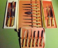 Sheffield England Utensils Vintage Sheffield Regent Knives in Original Box 18 picture