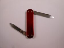 Vtg Victorinox Red ALOX 58mm Pocket Pal Swiss Army Knife Scissor COORS Beer Rare picture