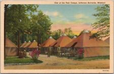 c1940s JEFFERSON BARRACKS, Missouri Postcard 