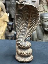 Nice Black Uraeus cobra statue, one of the most important protection deities picture