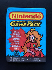 SUPER RARE 1989 Nintendo O-Pee-Chee OPC Sealed Wax Pack - Series 2 - Box Fresh picture