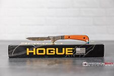 Hogue Expel Scalpel, fixed blade knife, replaceable blades, Orange G10 scales picture