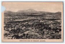 1924 Bird's Eye View Of Prescott Mountain Arizona AZ Posted Vintage Postcard picture