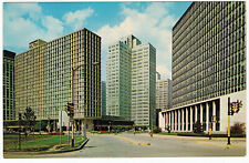 Pittsburgh PA Postcard 1950s The Pittsburgh Hilton Hotel Golden Triangle Vintage picture