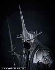 The Lord of the rings Witch King of Angmar Cosplay Costume Dark Nazgul Halloween picture