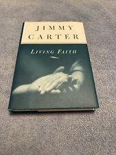 Jimmy Carter Hand Signed Autographed Book Living Faith President, Nobel Peace  picture