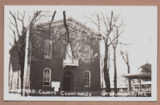CRAWFORD COUNTY COURT HOUSE STEELEVILLE MISSOURI VINTAGE RPPC POSTCARD picture