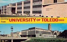 University of Toledo Ohio Campus Dana Auditorium Snyder Bldg Vtg Postcard B62 picture