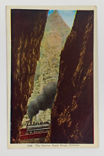 The Crevice Royal Gorge Colorado Postcard Unposted picture