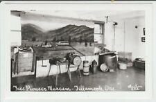 Free Pioneer Museum - Tillamook, Oregon RPPC Postcard    E2 picture