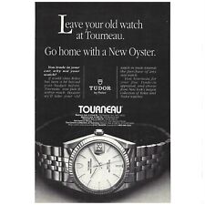 Tourneau Tudor Rolex Watch ADVERT 1990s Vintage Print Ad picture