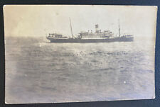 Mint Real Picture Postcard SS Rio De Janeiro Search Of German & Austrian Prisone picture