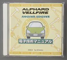 Toyota Alphard Vellfire 20 Series Cd Maintenance Manual picture